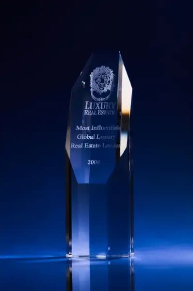 Most Influential Global Luxury Real Estate Leader - 2008 Most Influential Global Luxury Real Estate Leader - 2008